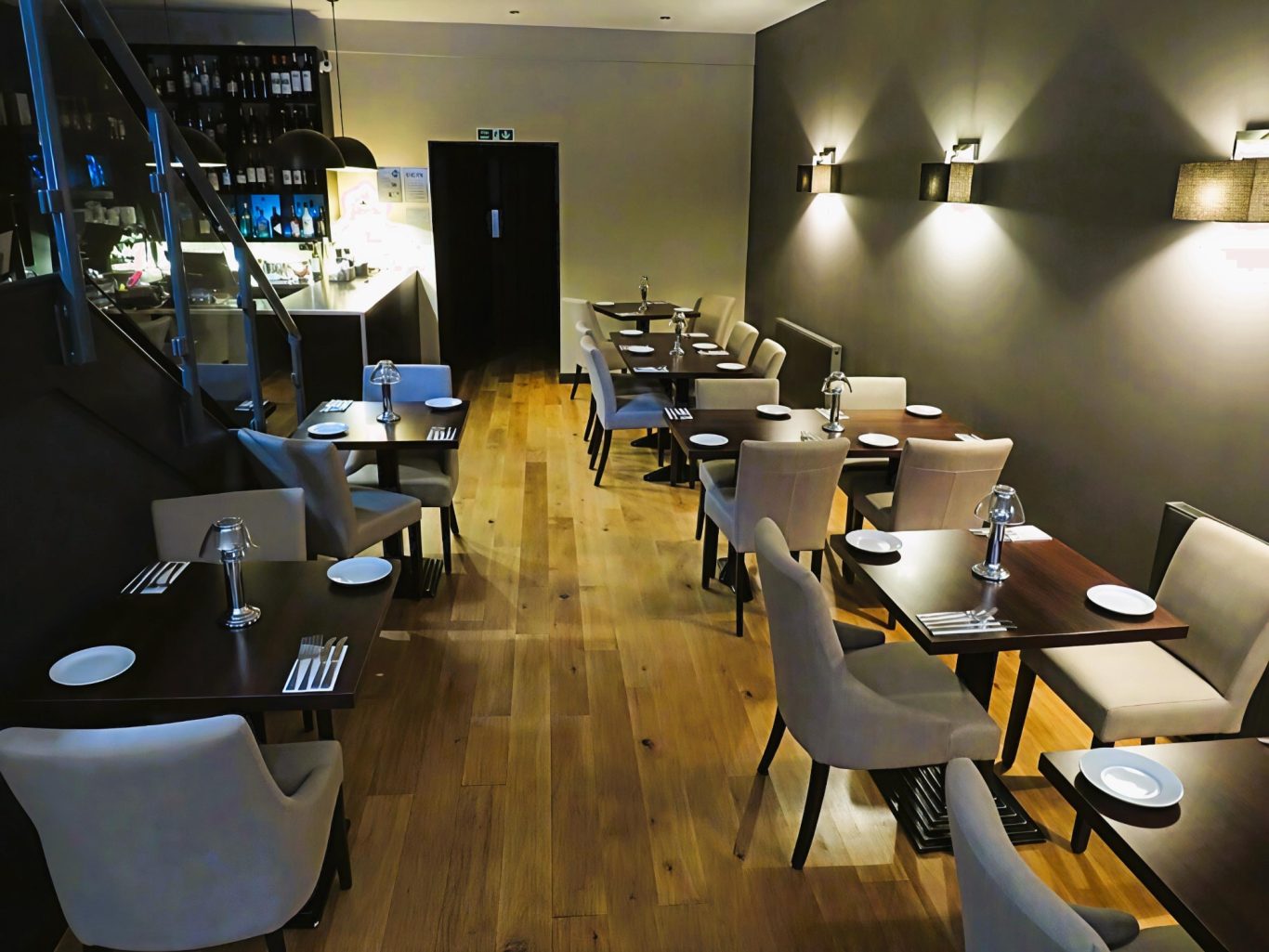 (2) Downstairs Seating and Bar Area Red Door Bistro Restaurant 1