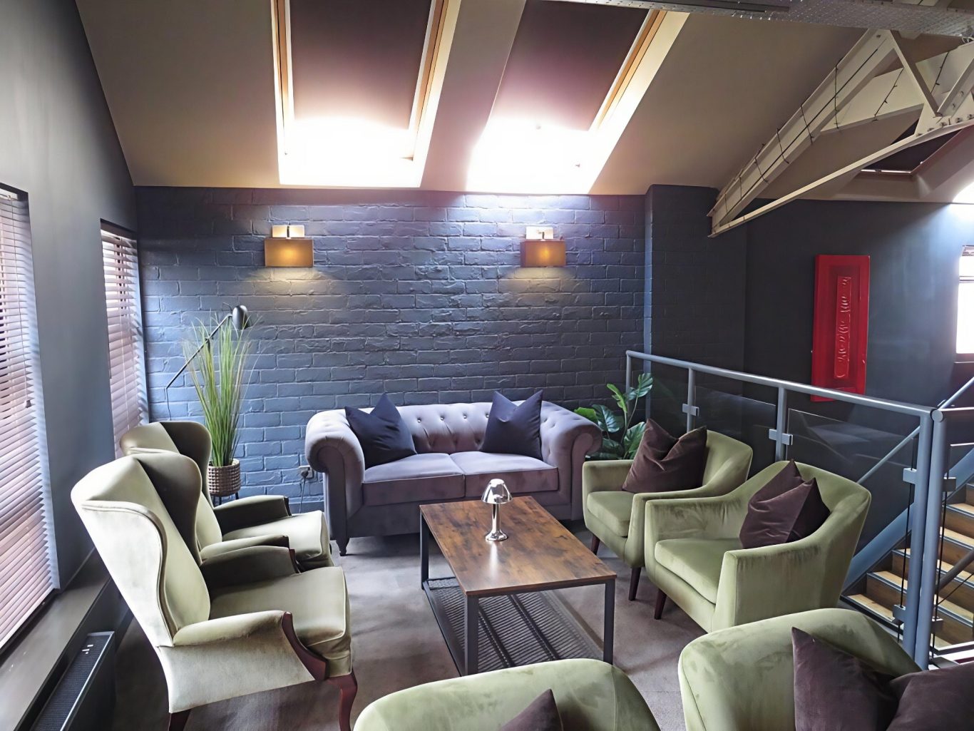 (5) Upstairs Lounge Area Red Door Bistro Lounge Area